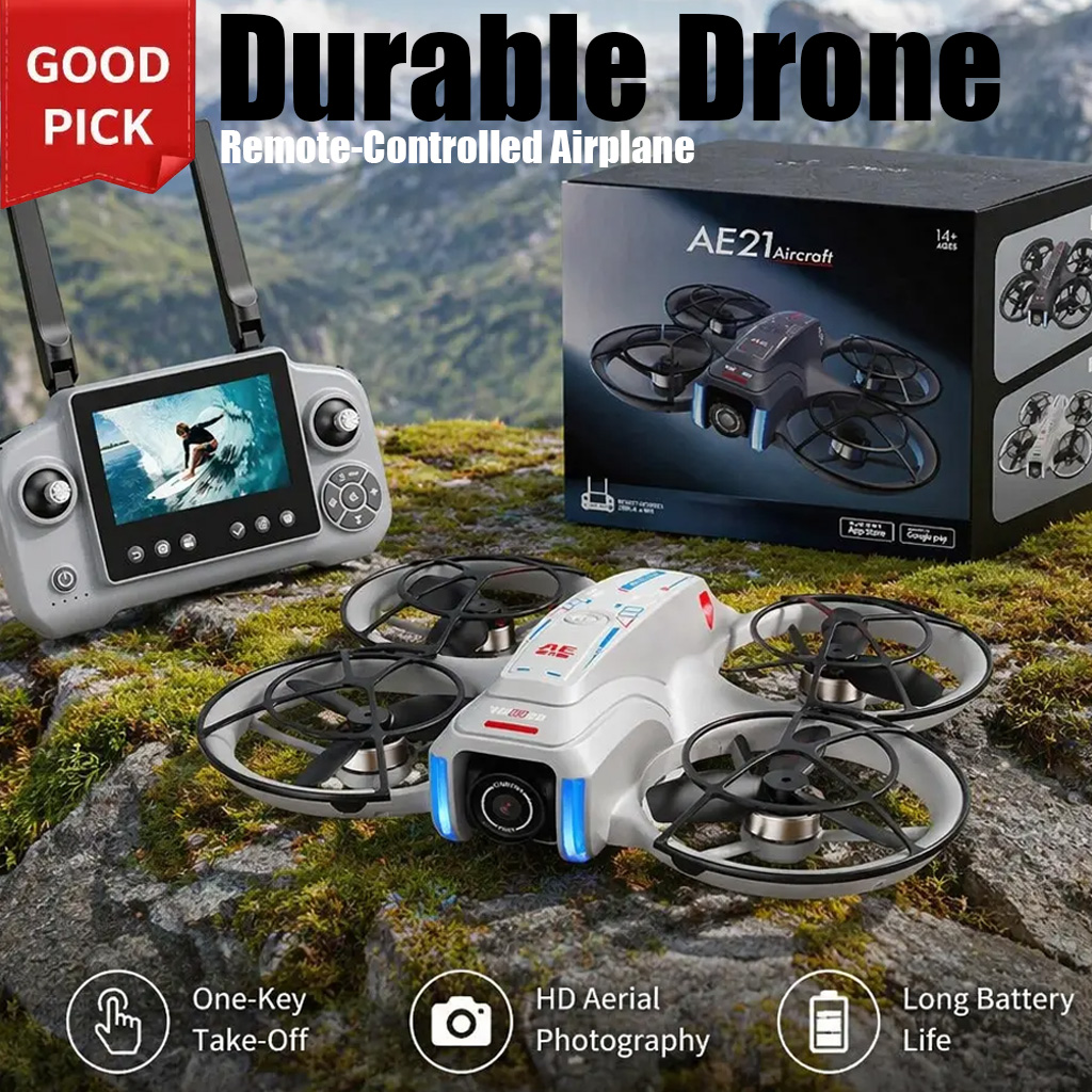 Drone Aerial Photography - 2026年新型AE21ドローン 8K HDプロフェッショナル空撮FPV UAV GPS障害物回避リモートコントロールクアッドコプターヘリコプター