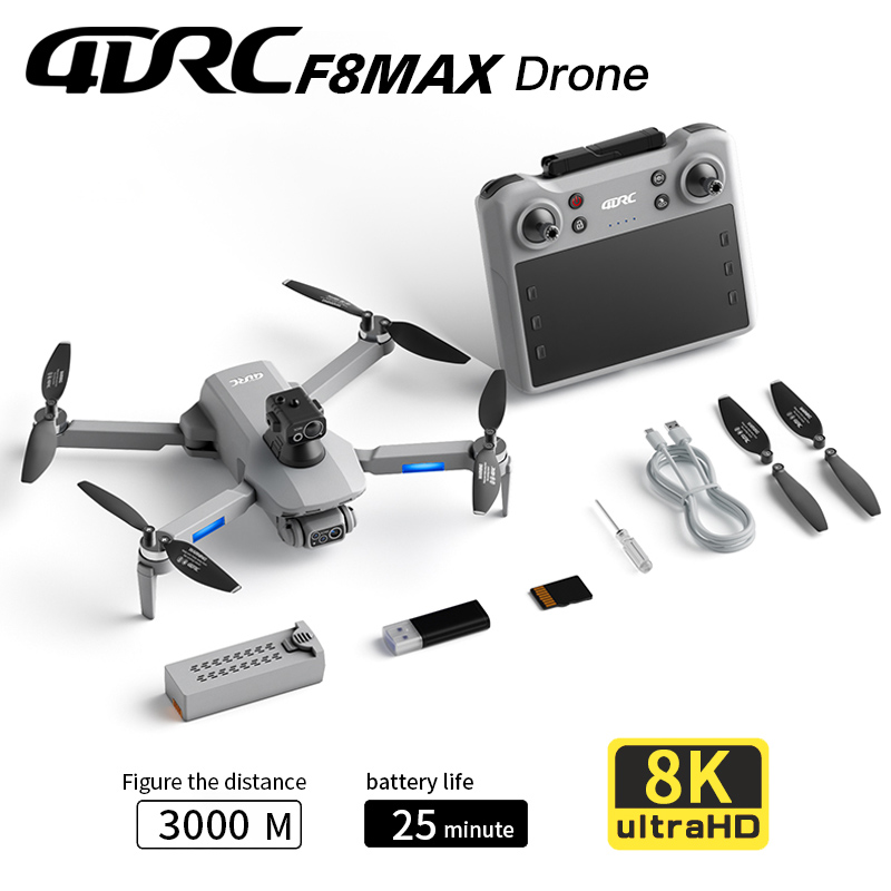 Drone Photogrammetry - F8 MAX GPSドローン プロフェッショナル 8Kカメラ 5G