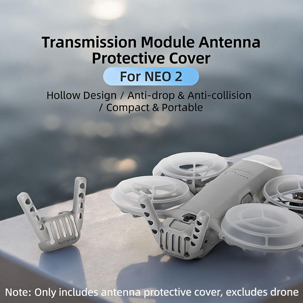 Drone Cinematic - DJI NEO 2 画像送信機モジュール保護カバー、衝突防止リアアンテナガード、ドローンアクセサリー耐衝撃シェル