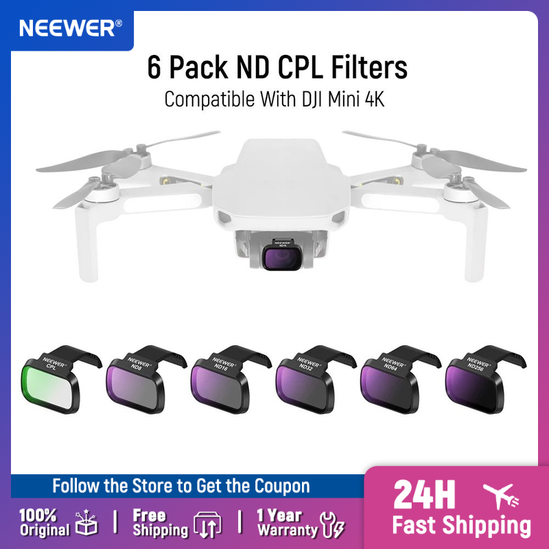 Drone Ndvi - NEEWER 6 パック ND CPL フィルター