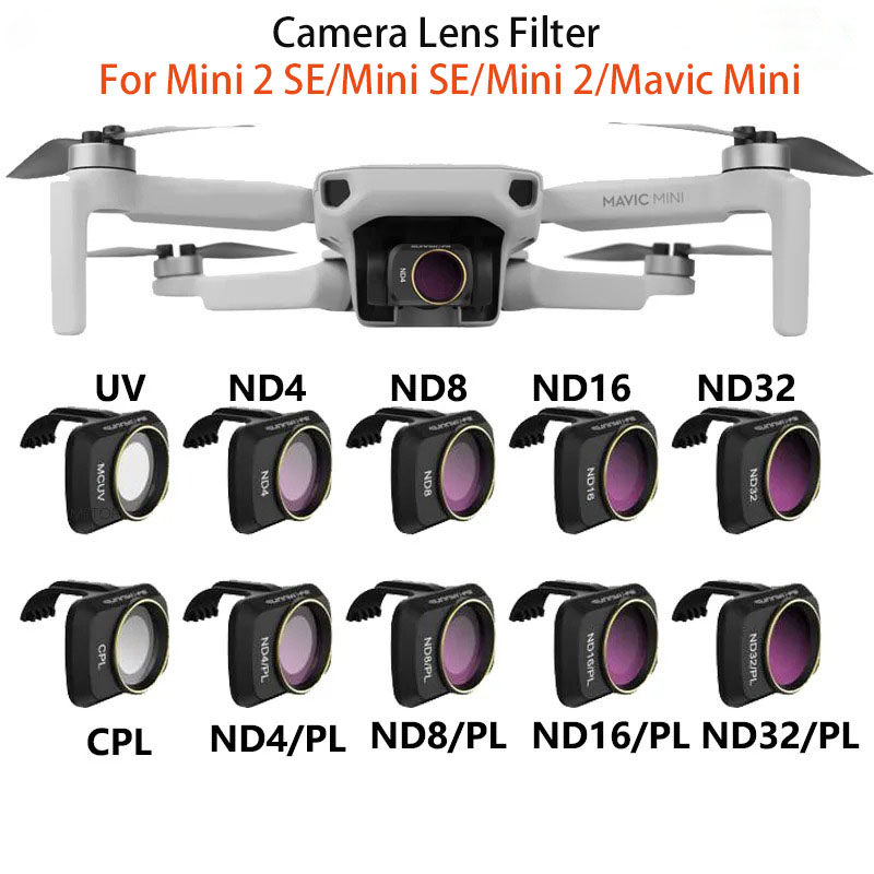 Drone Ndvi - DJI Mavic Mini 2/MINI SE カメラレンズフィルター