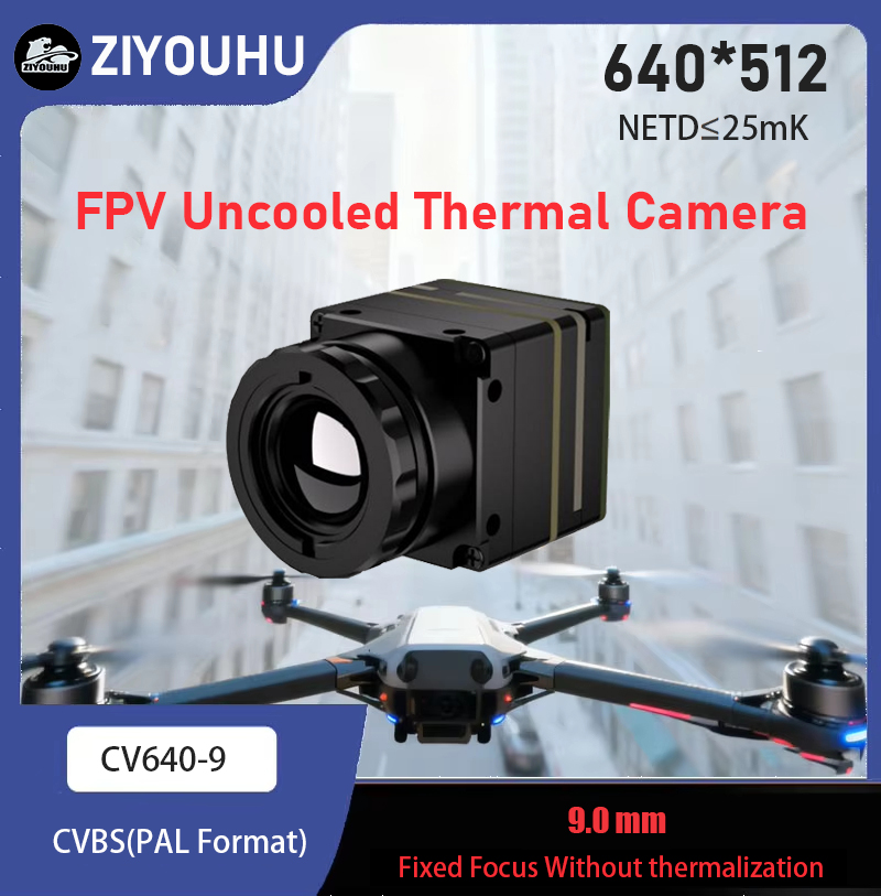 Drone Thermal Imaging - ZIYOUHU 新着 640x512 FPV ドローンサーマルカメラモジュール USB
