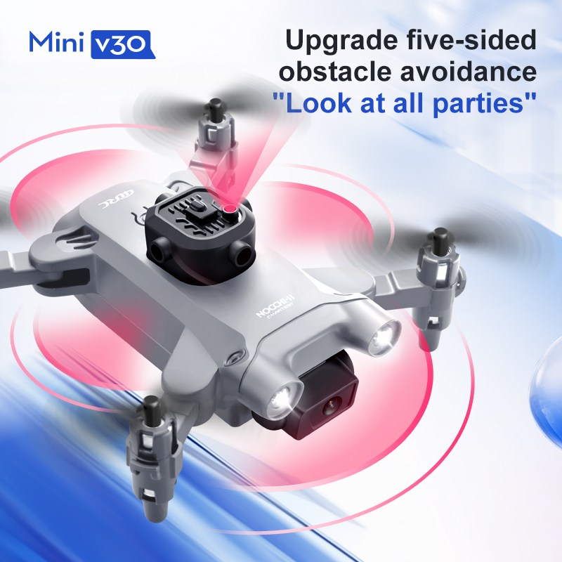 ミニ V30 WiFi FPV ドローン 4K HD デュア - Drone Video Production のレビューと価格