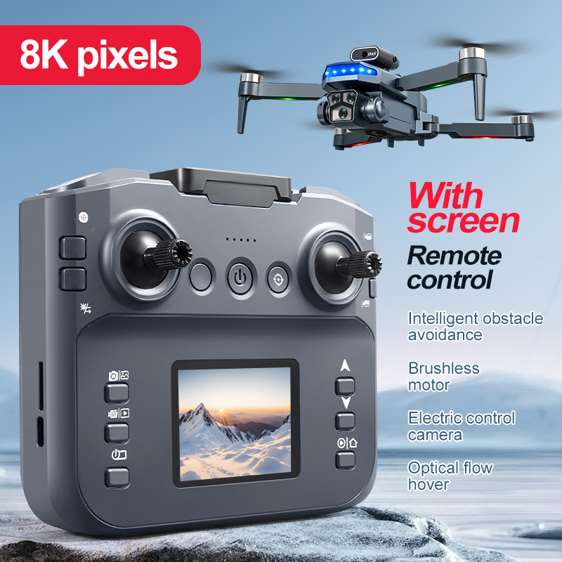 新型P18ドローン 8KプロフェッショナルHDデュアルカメラ - Drone Multispectral のレビューと価格