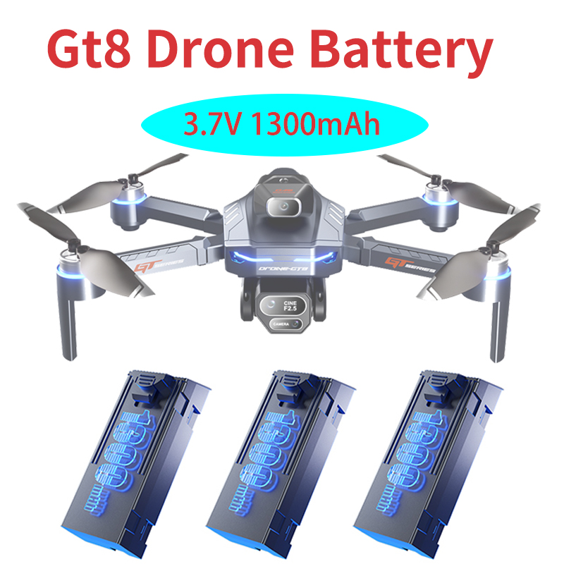 オリジナル 3.7V 1300mAh GT8 ドローンバッテ - Drone Surveying のレビューと価格