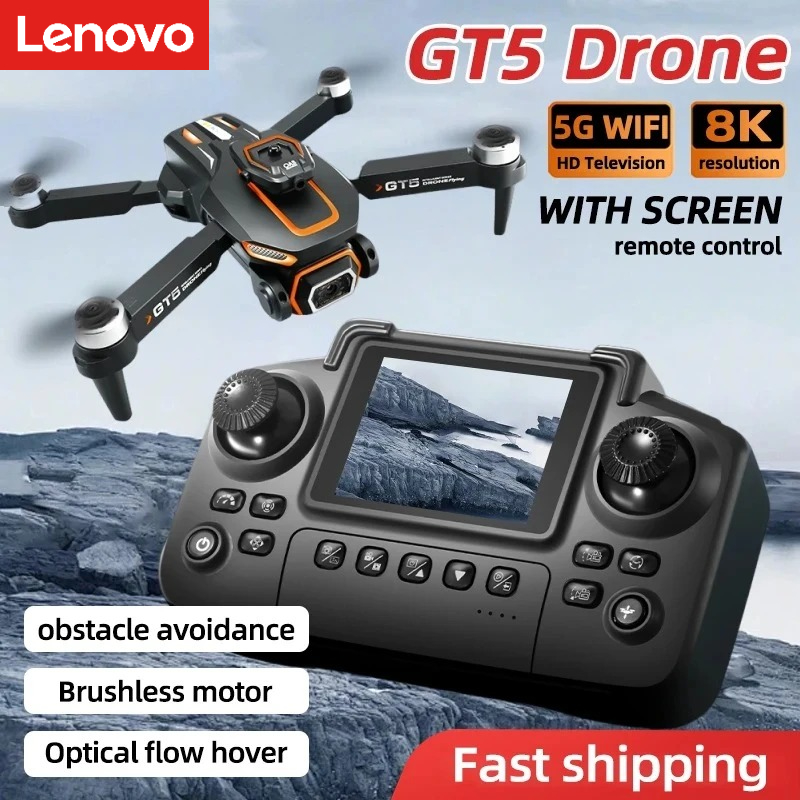 Lenovo GT5ミニドローン 4K HDデュアルレンズ広 - Drone Video Production のレビューと価格