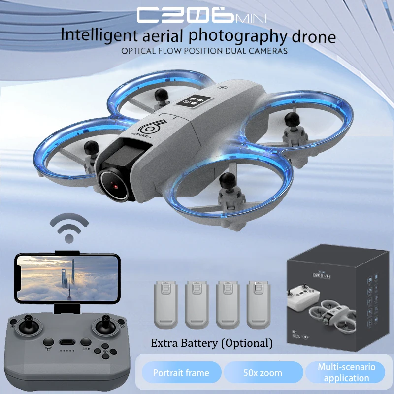 CZ06 ミニ RC クアッドコプター ドローン - 480 - Drone Video Production のレビューと価格