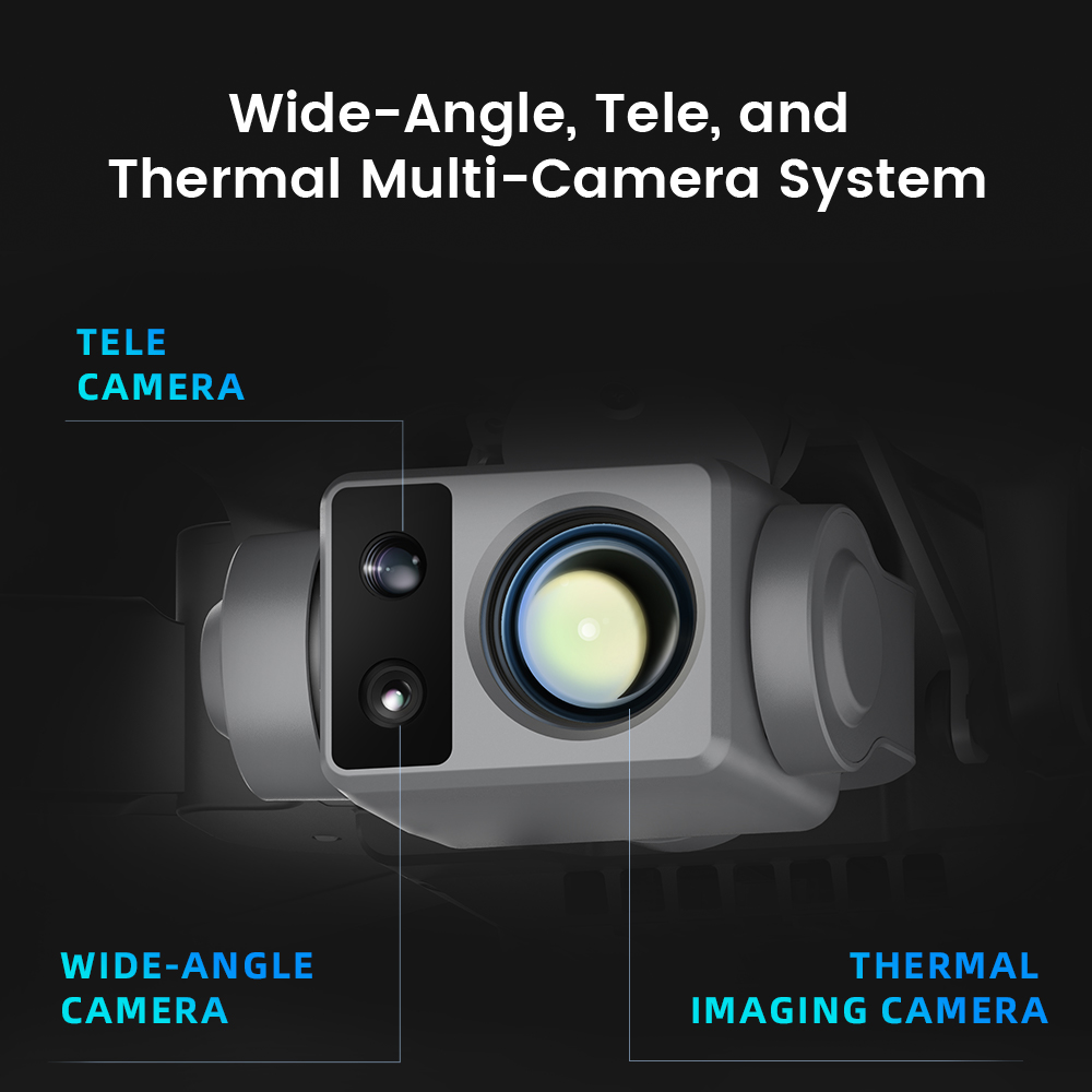 FIMI X8T ドローン 熱赤外線レンズ トリプルカメラ  - Drone Photogrammetry のレビューと価格