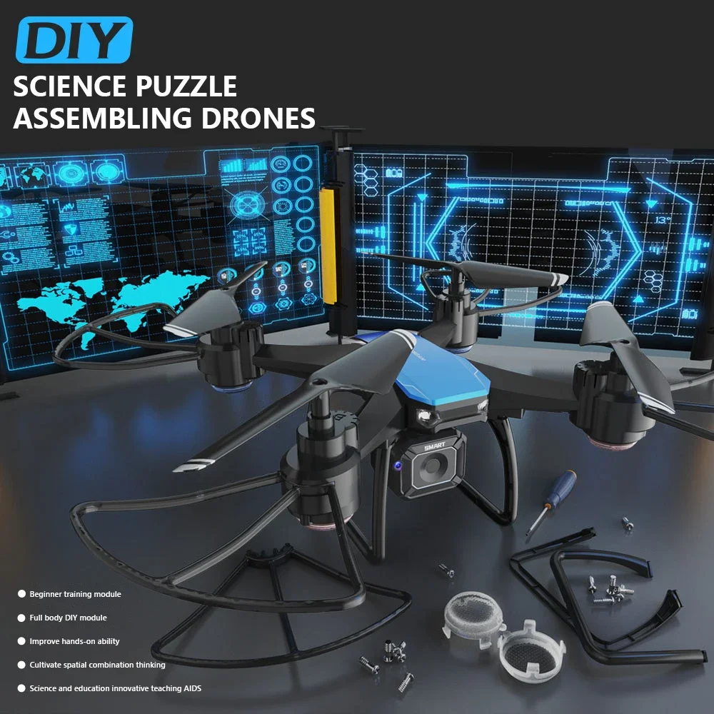 JJRC H108 DIY 教育用組み立てミニドローン イン - Drone Aerial Photography のレビューと価格