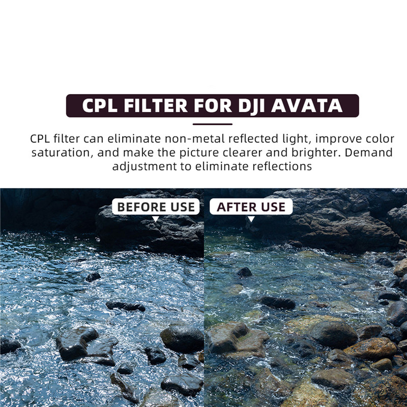 DJI Avata FPVフィルター、UV保護、CPL偏光子 - Drone Ndvi のレビューと価格
