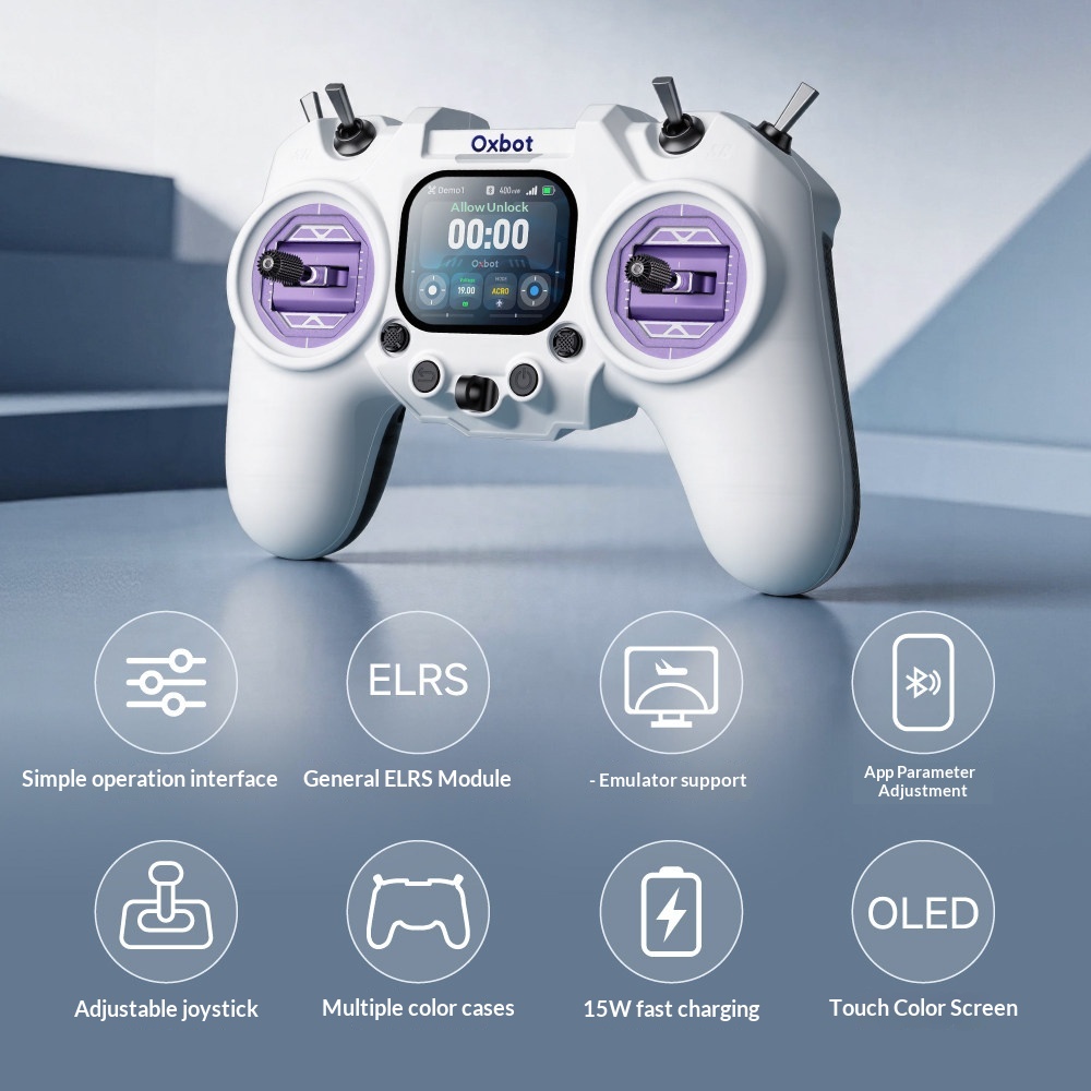Oxbot R1 FPVリモートコントローラー ELRS 2 - Drone Surveying のレビューと価格