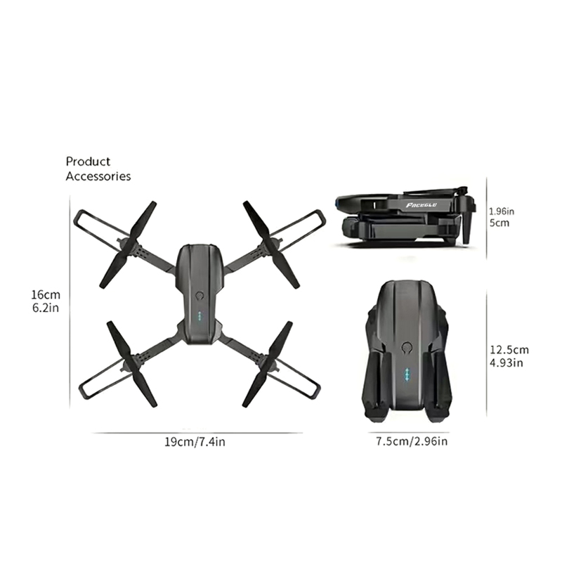 FACEGLE UAV E99 Nova RCドローン ミニ - Drone Cinematic のレビューと価格