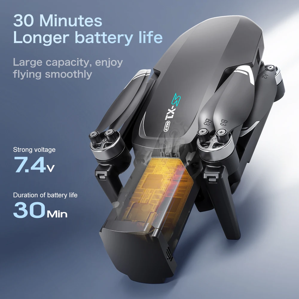 S-X1 MAX GPSドローンバッテリー 7.4V 160 - Drone Mapping のレビューと価格
