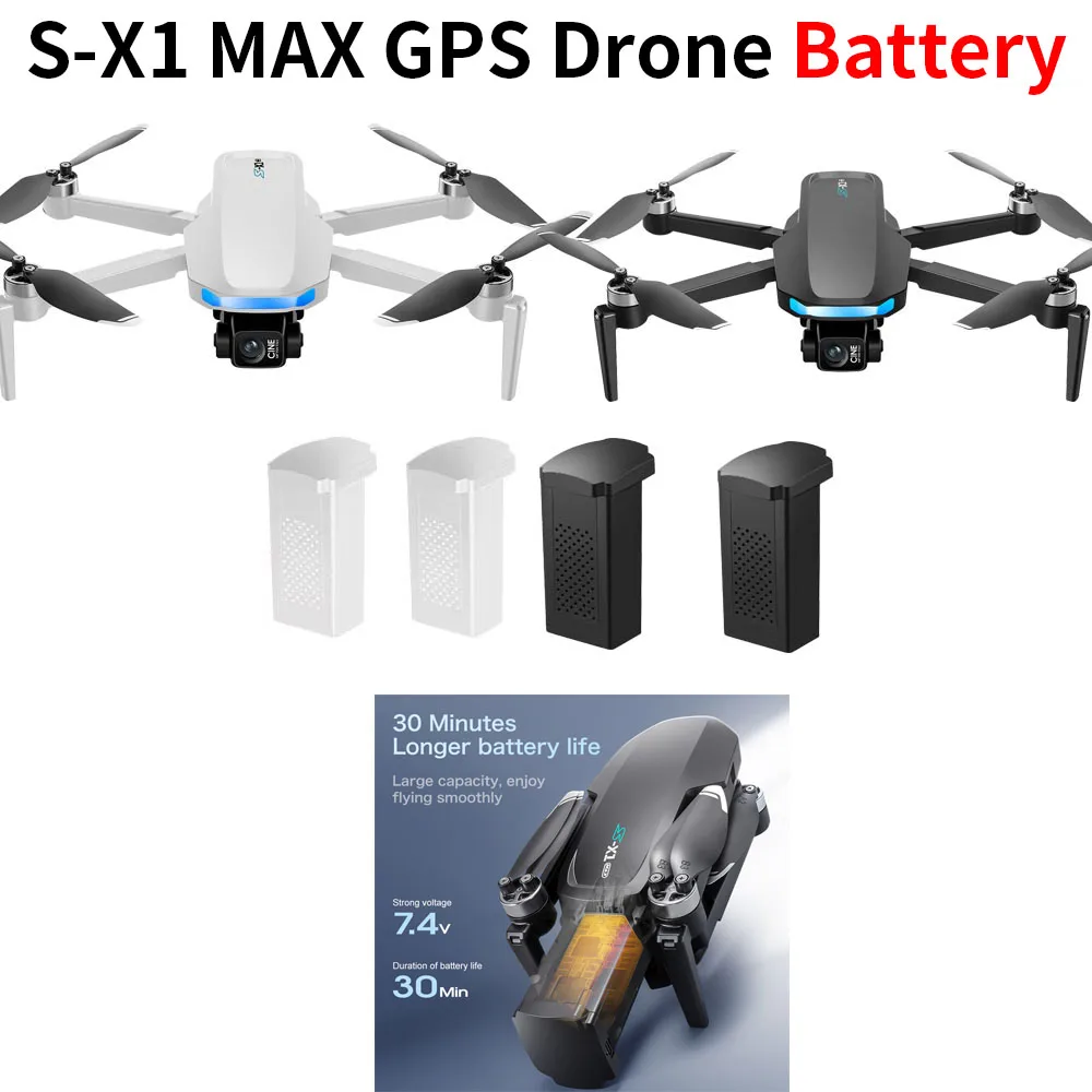 S-X1 MAX GPSドローンバッテリー 7.4V 160 - Drone Mapping のレビューと価格