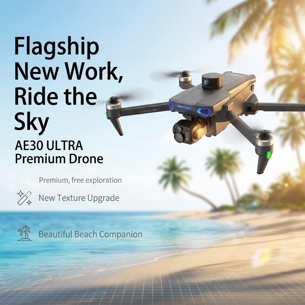 新しい AE30 ウルトラ GPS ドローン 4K プロフェ - Drone Multispectral のレビューと価格